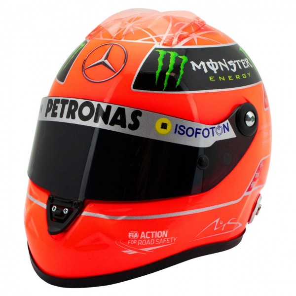 Michael Schumacher Final Helmet GP Formel 1 2012 1:2