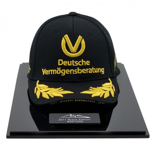 Michael Schumacher Personal Cap 20 Years Formula 1 Black Edition