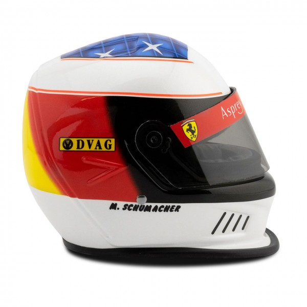 Michael Schumacher Casque Ferrari F1 GP d'Espagne 1996 1/2