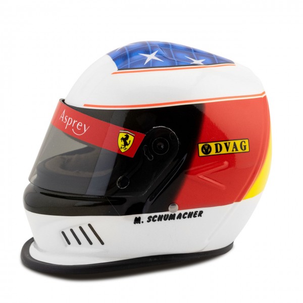 Michael Schumacher Helm Ferrari F1 Spanien GP 1996 1:2