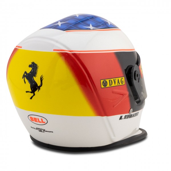 Michael Schumacher Casque Ferrari F1 GP d'Espagne 1996 1/2