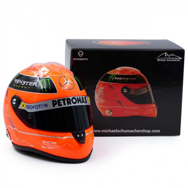 Michael Schumacher Final Helmet GP Formel 1 2012 1:2