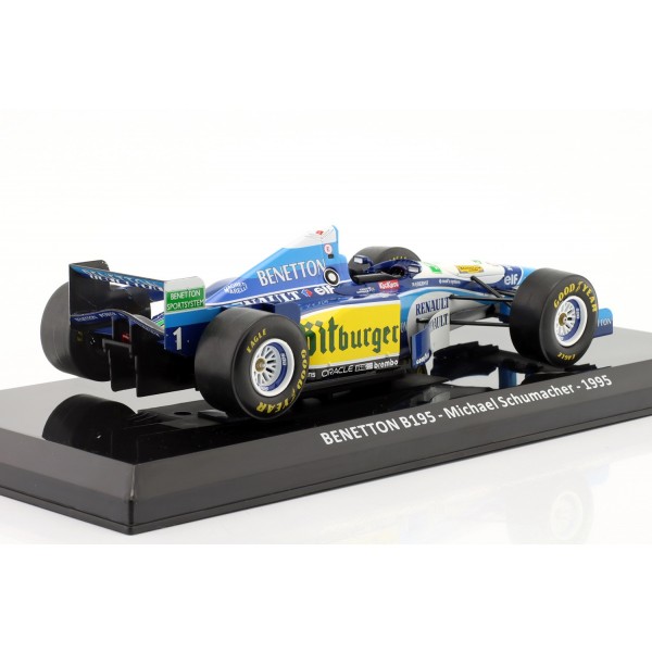 Michael Schumacher Benetton B195 #1 Formule 1 Championne du monde 1995 1/24