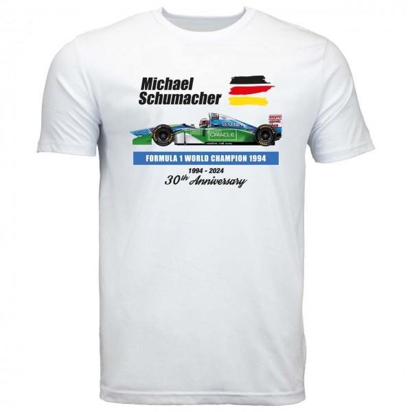 Michael Schumacher T-Shirt World Champion 1994 white